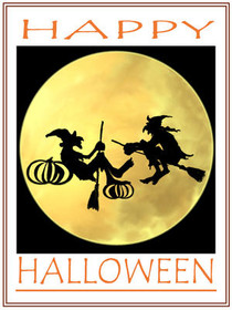 Happy Halloween Witches Moon