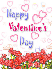 Happy Valentine's Day Greeting Card