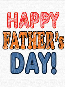 Happy Father's Day Greeting Card