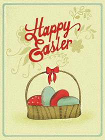 Happy Easter Greeting Card