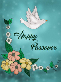Happy Passover Greeting Card