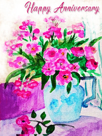 Happy Anniversary Floral Bouquet