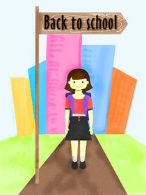Back to School Girl