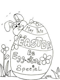 Easter Egg-stra Special Bunny Card