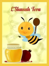 L'Shanah Tova Bee with Honey