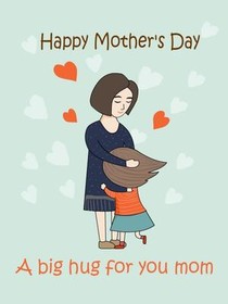 Mother's Day Hug Card