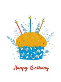 Happy Birthday Cupcake Celebration