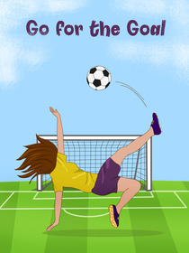 Go for the Goal Soccer Card