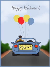 Happy Retirement Road Trip