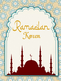 Ramadan Kareem Greeting Card