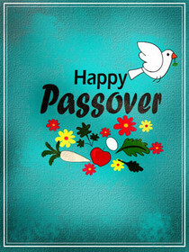Happy Passover Greeting Card